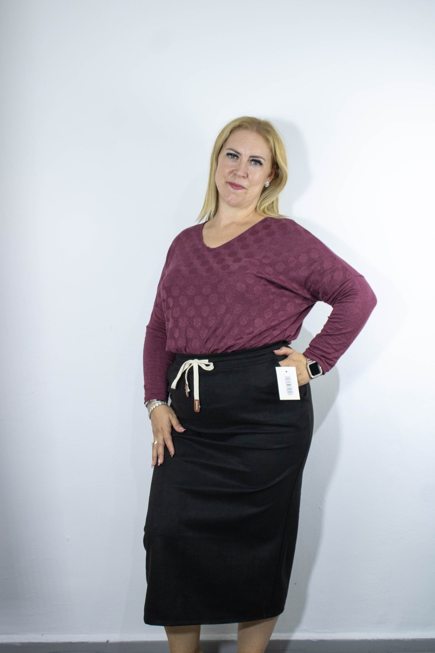 Falda Cayetana