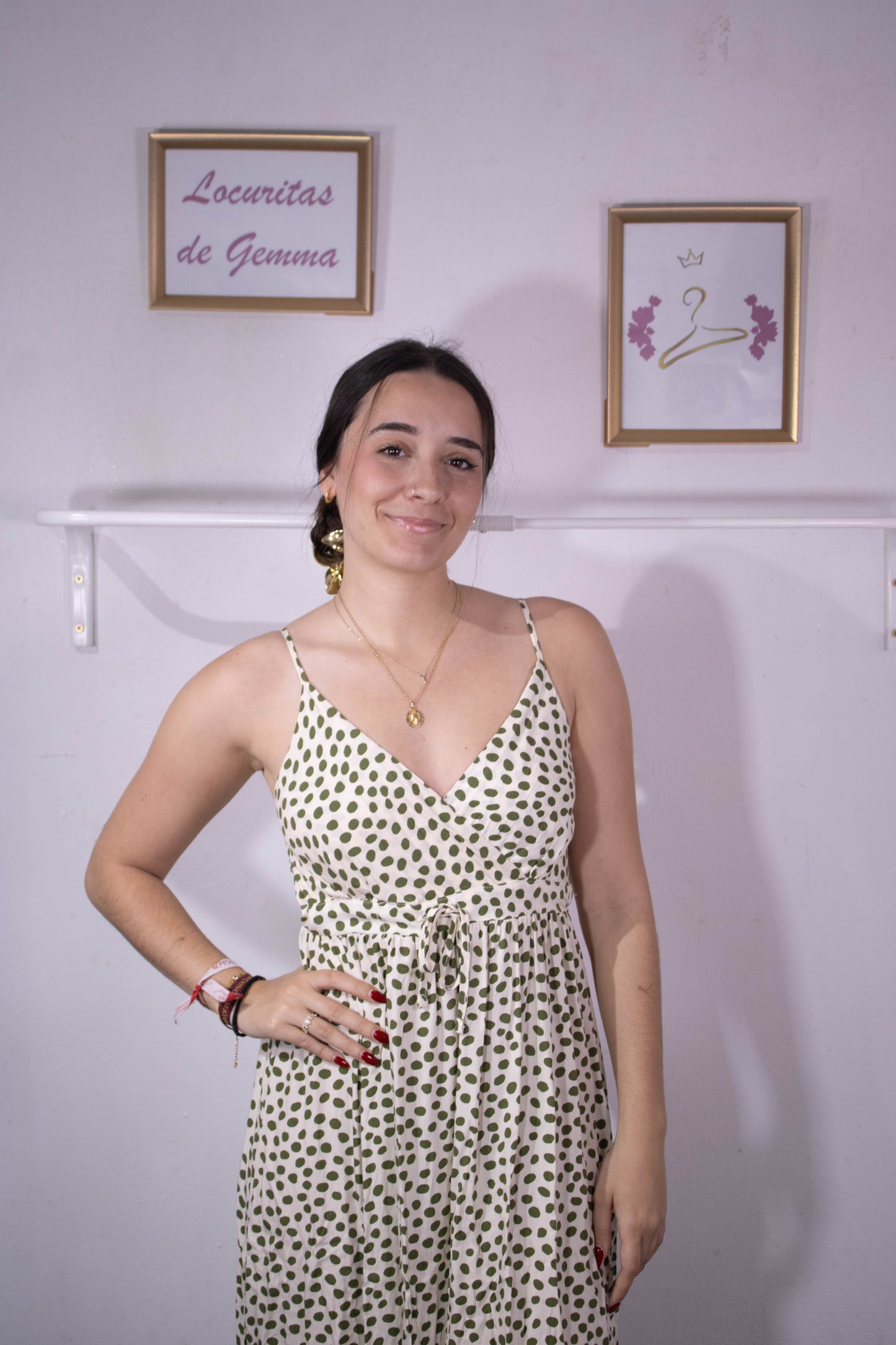 Vestido lunares