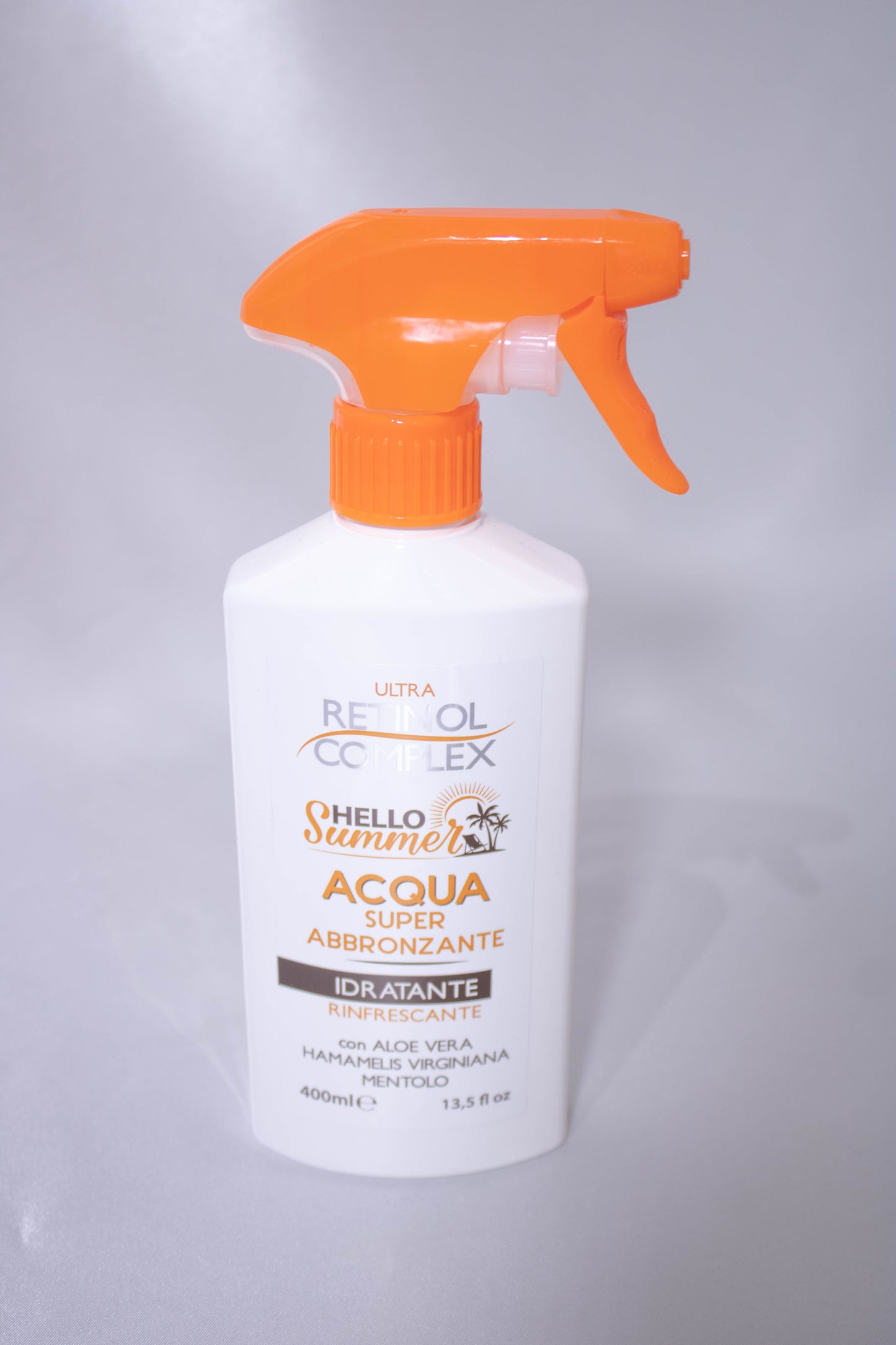 Agua bronceadora