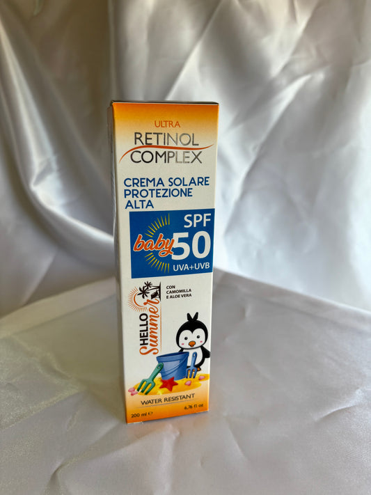 Crema solar infantil