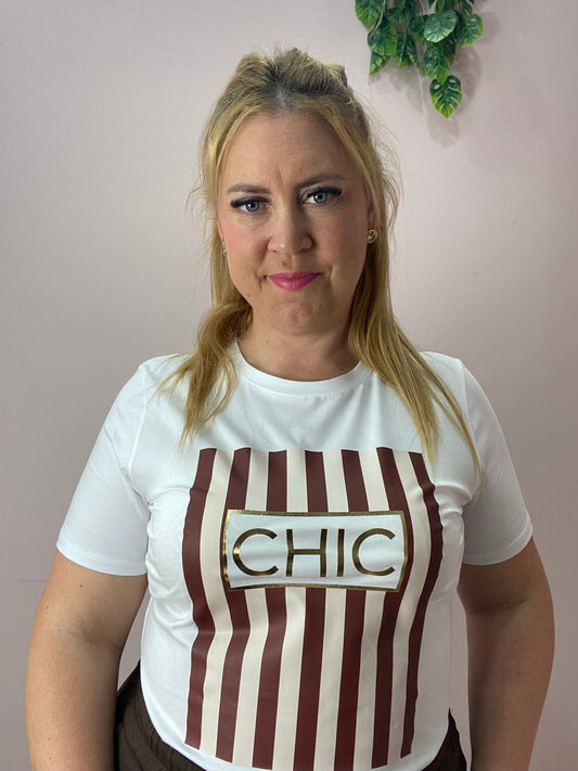 Camiseta chic