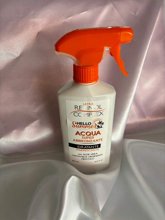 Agua bronceadora