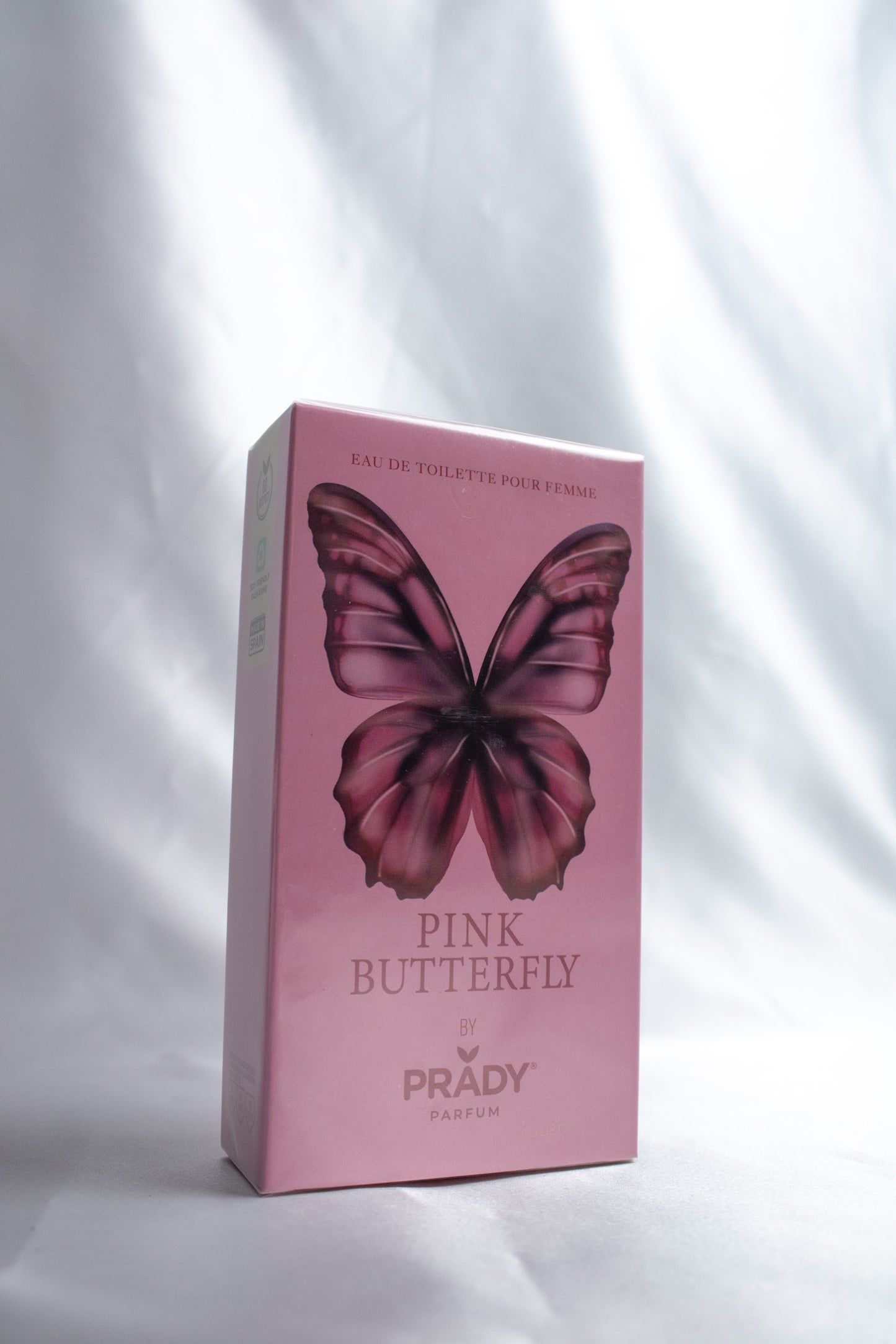 Perfume pink butterfly