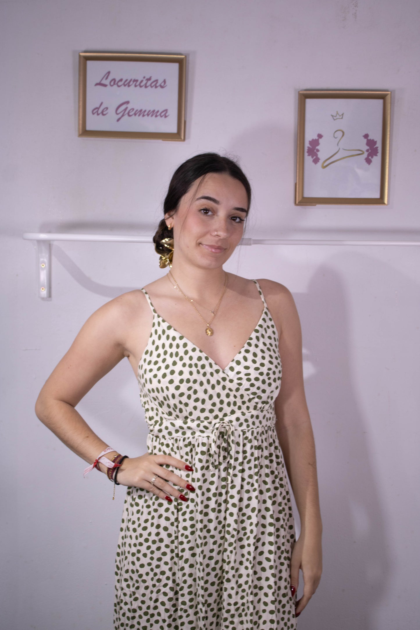 Vestido lunares