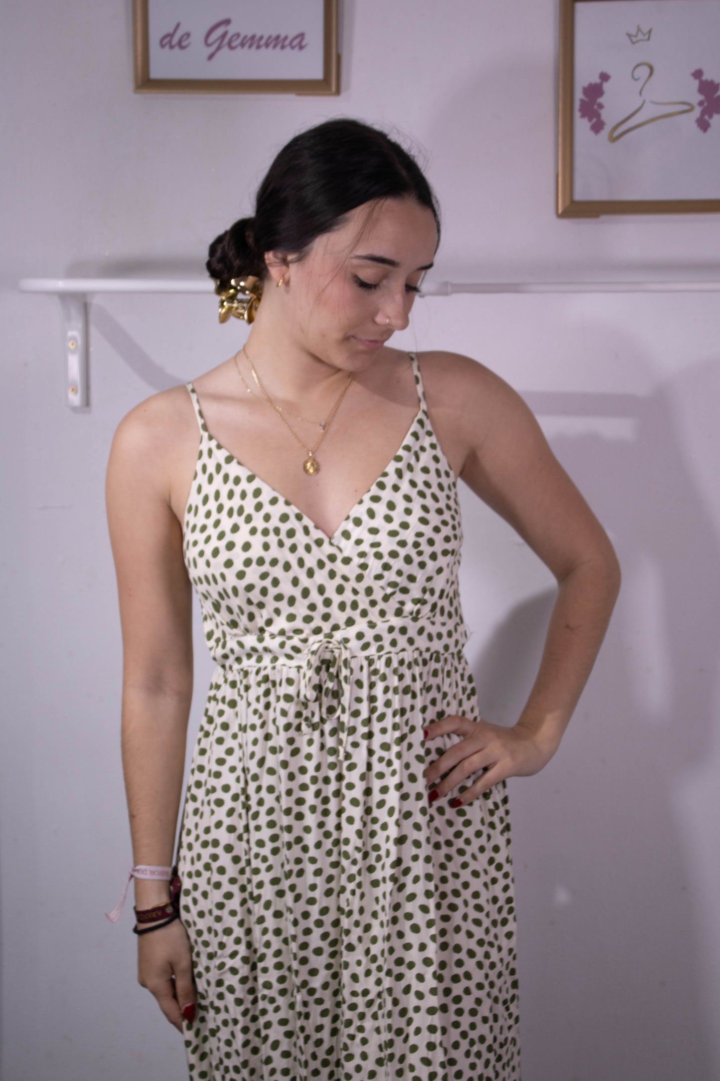 Vestido lunares