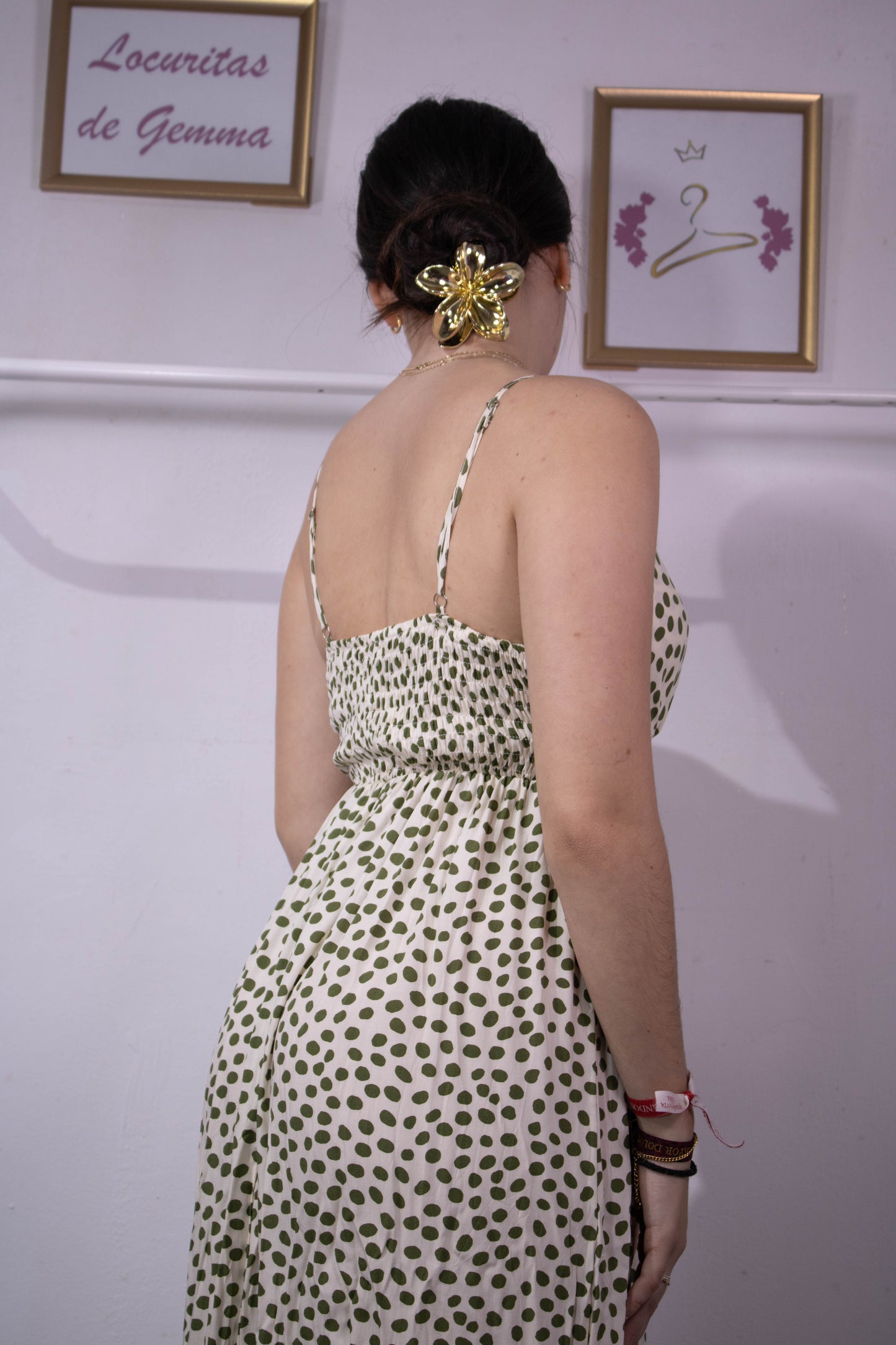 Vestido lunares