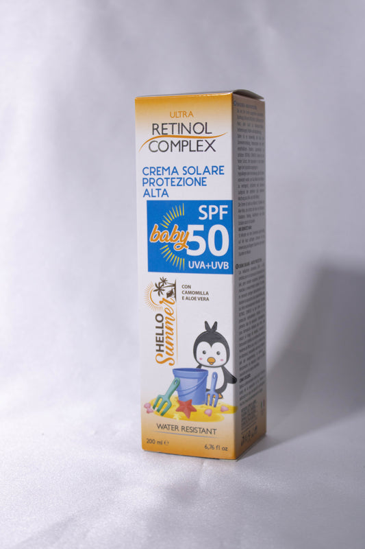 Crema solar infantil