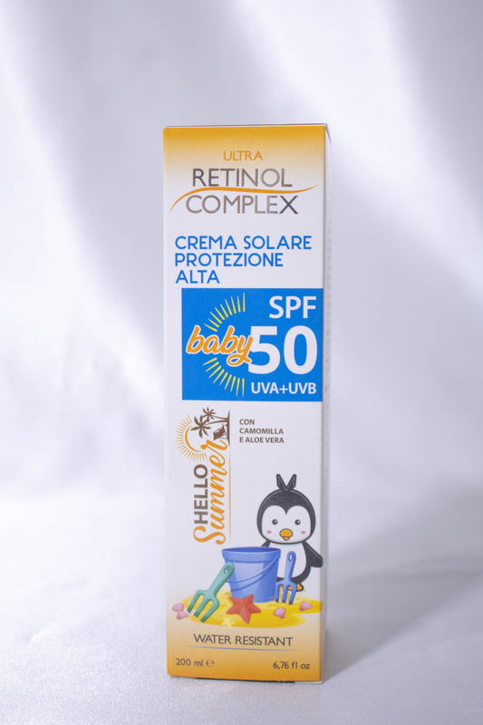 Crema solar infantil