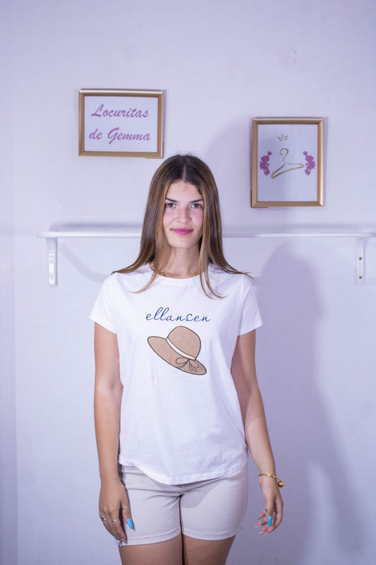 Camiseta Sombrero